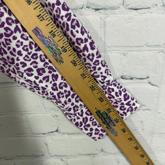 Cowgirl Hardware Western Shirt Women XL Animal Print Pearl Snap Cowgirl Top - Picture 7 of 12